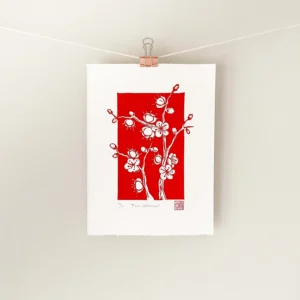 plum-blossom-linocut-print