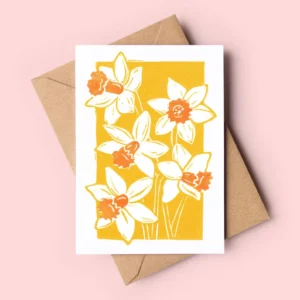 daffodil-art-card